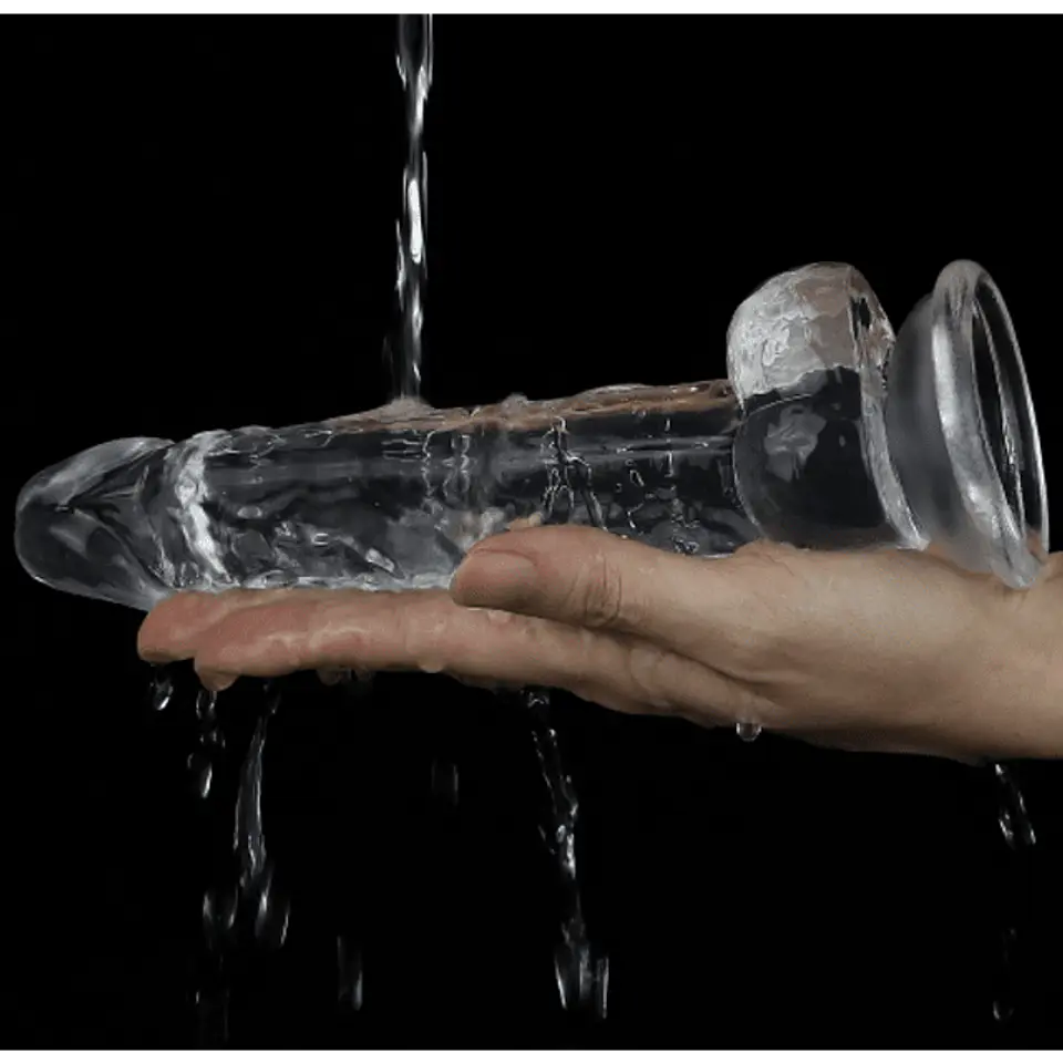 Consolador transparente Lovetoy 5