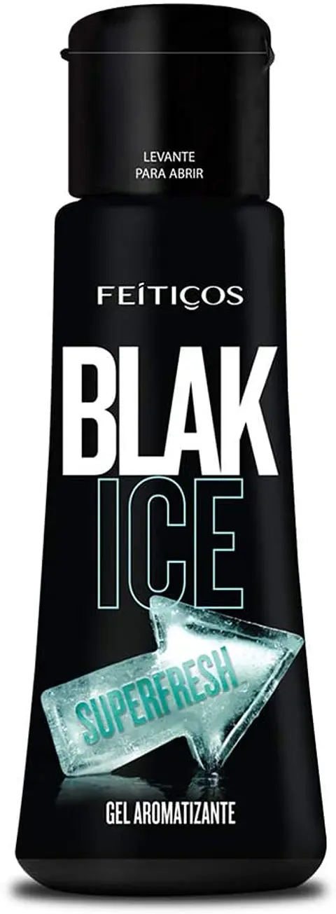 "Blak Ice" Gel lubricante Comestible Efecto Frio Sabor a Menta  40 ml