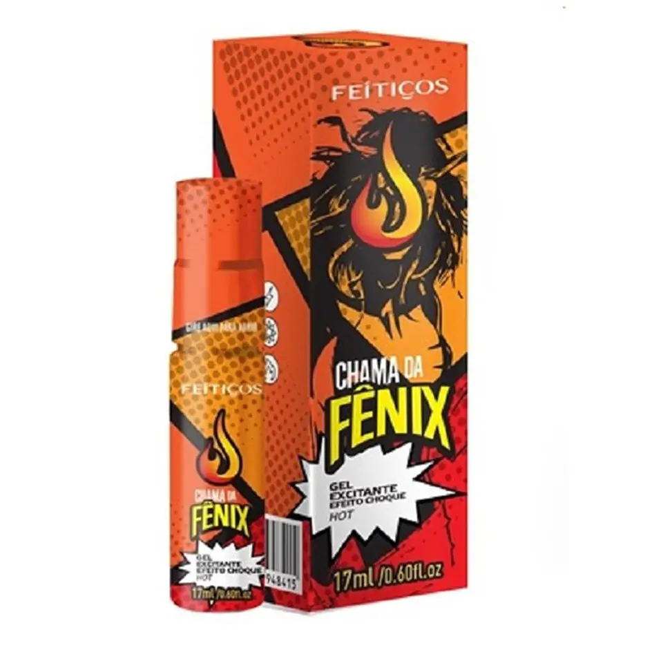Llama del Fénix-Gel excitante efecto Shock & Hot 1