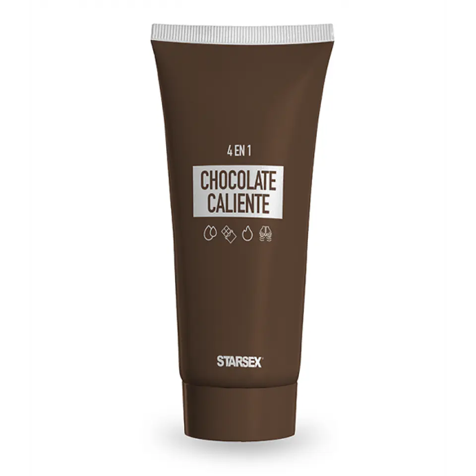 Lubricante 4 En 1 Chocolate Caliente 30ml 1