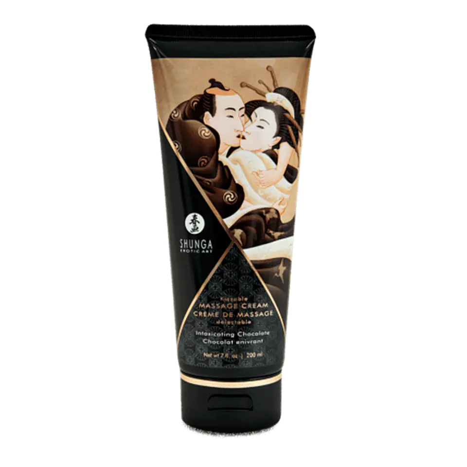 Crema de Masaje Comestible Chocolate 1