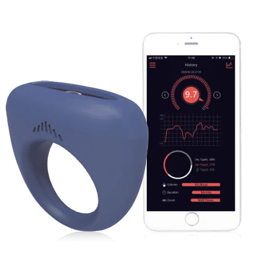 Anillo Vibrador Bluetooth Magic Motion Dante