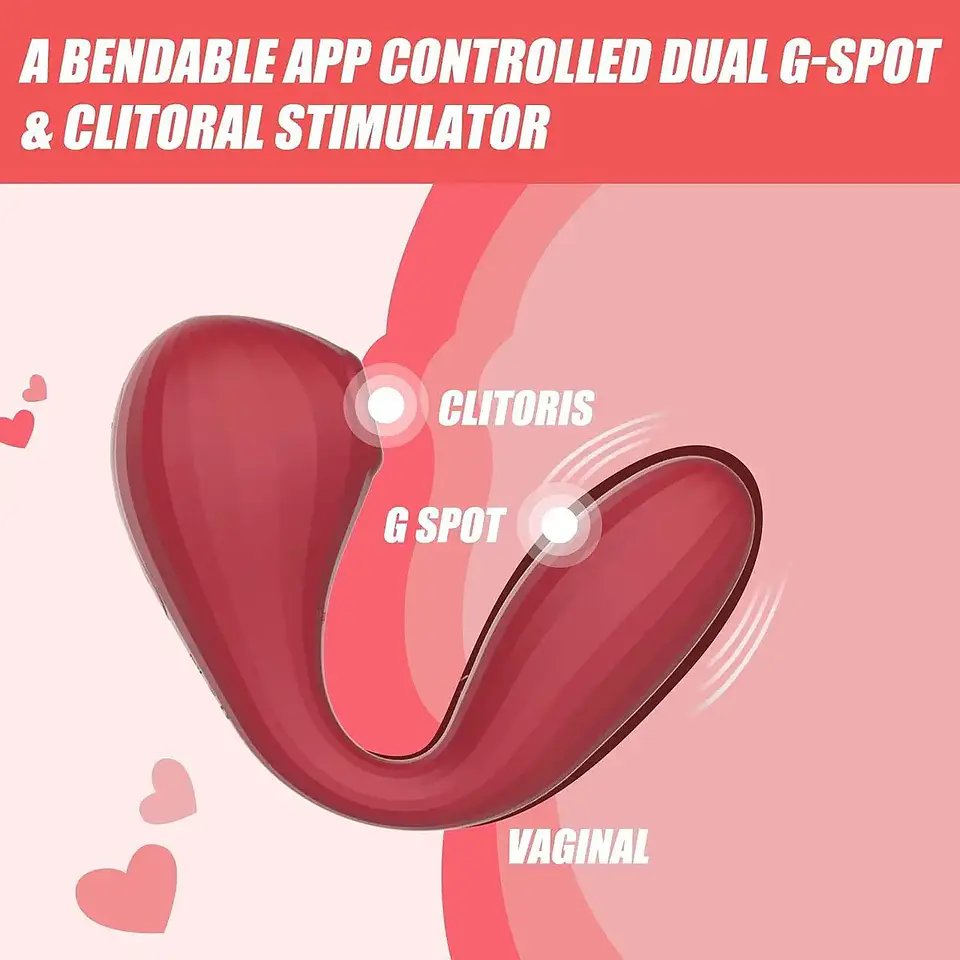 Magic Bobi Vibrador y Succionador de Clítoris control Bluetooth 5