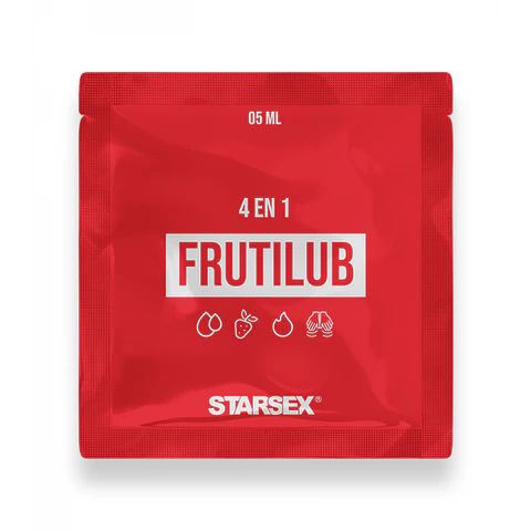Sachet Lubricante 4 En 1 FrutiLub 5ml