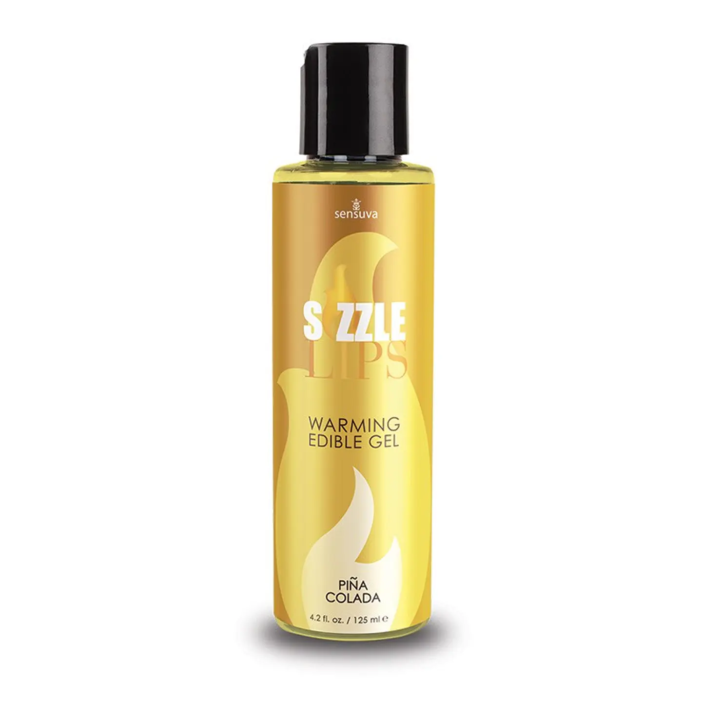 Sizzle Lips Gel Cálido Comestible Piña Colada 1