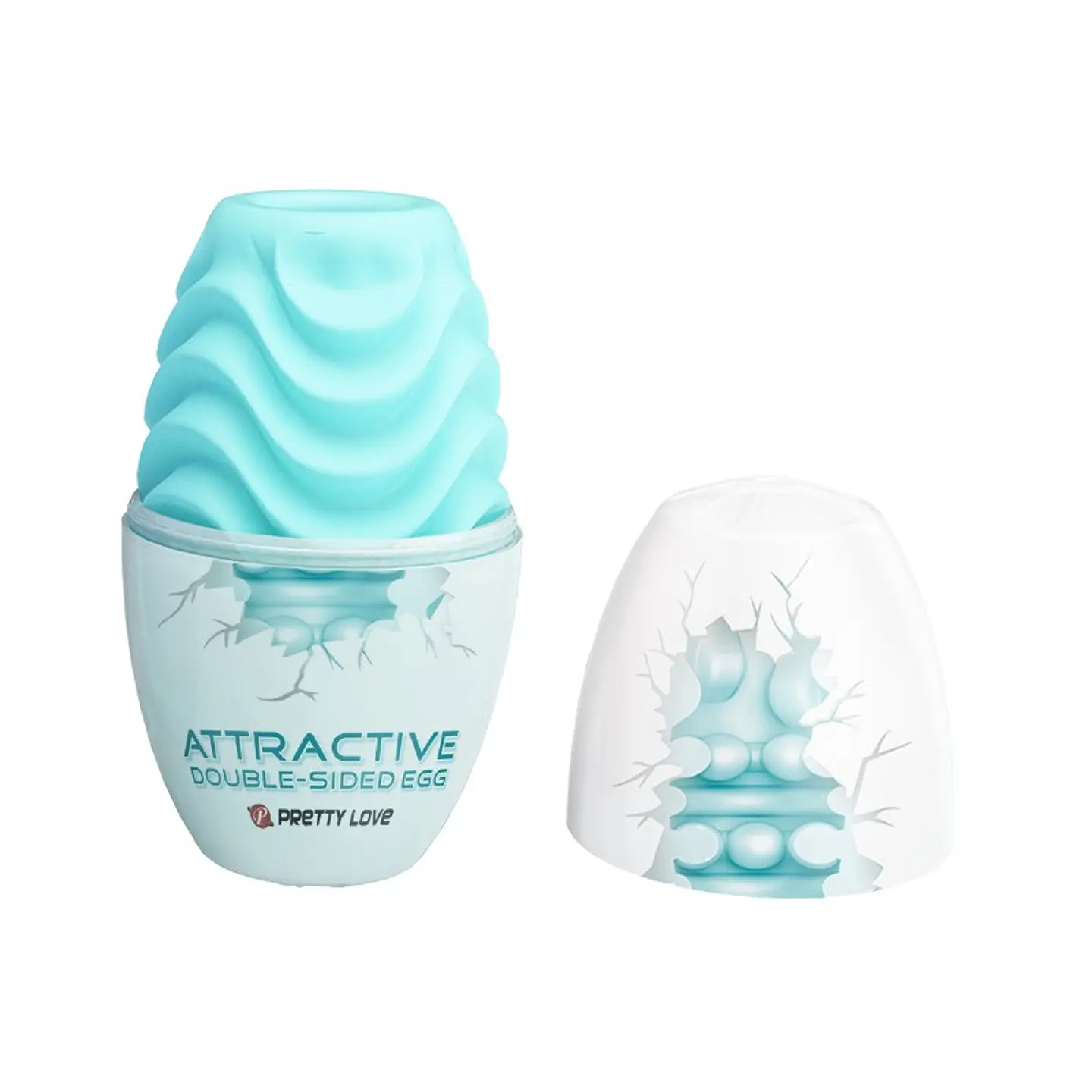HUEVO MASTURBADOR REVERSIBLE - ATTRACTIVE 1