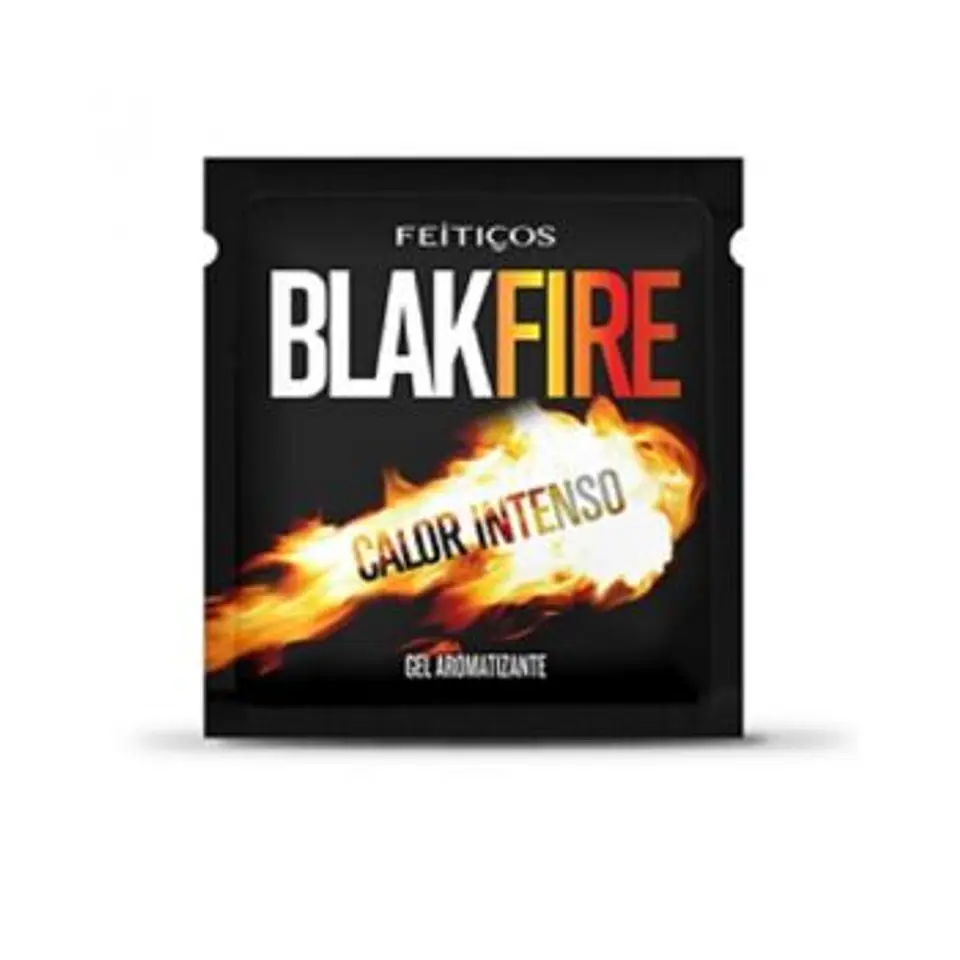 Sachet Blak Fire Gel lubricante Comestible Efecto Calor  1