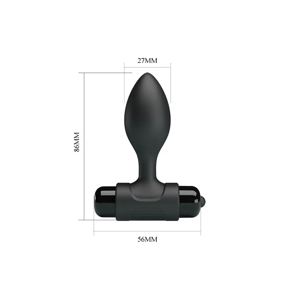 Plug Anal con Vibración Pretty Love 