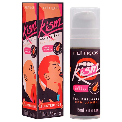 KISM INTENSIFICADOR DE ORGASMOS - Sabor Cereza - Caliente Eléctrico