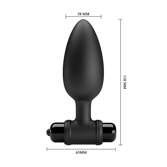 PLUG ANAL VIBRA BUTT PLUG II