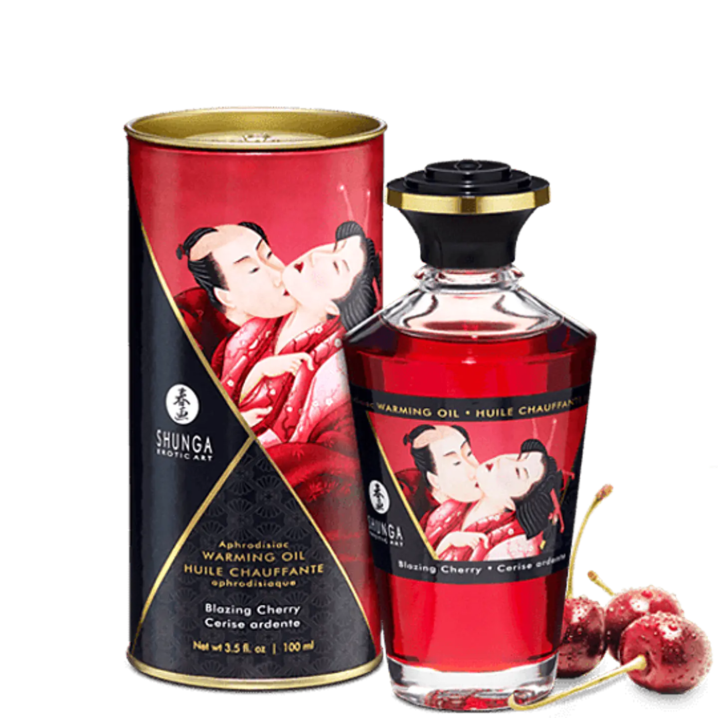 ACEITE AFRODISIACO CALOR SHUNGA - CEREZA 1