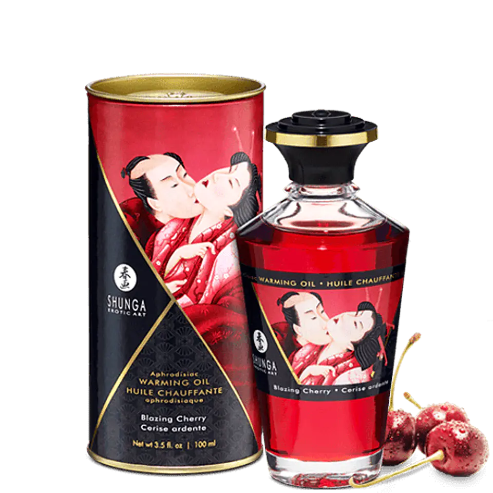 ACEITE AFRODISIACO CALOR SHUNGA - CEREZA 1