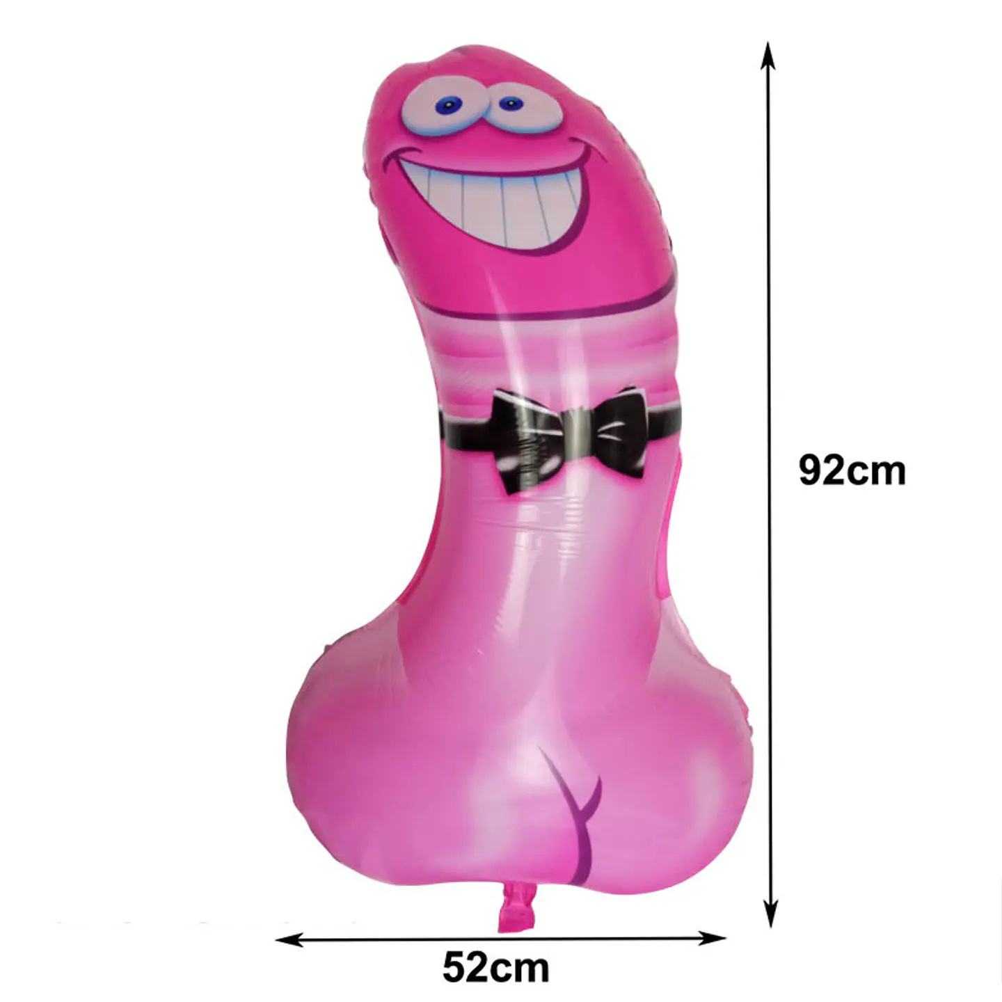 Globo pene con corbatín Globo pene con corbatín 1