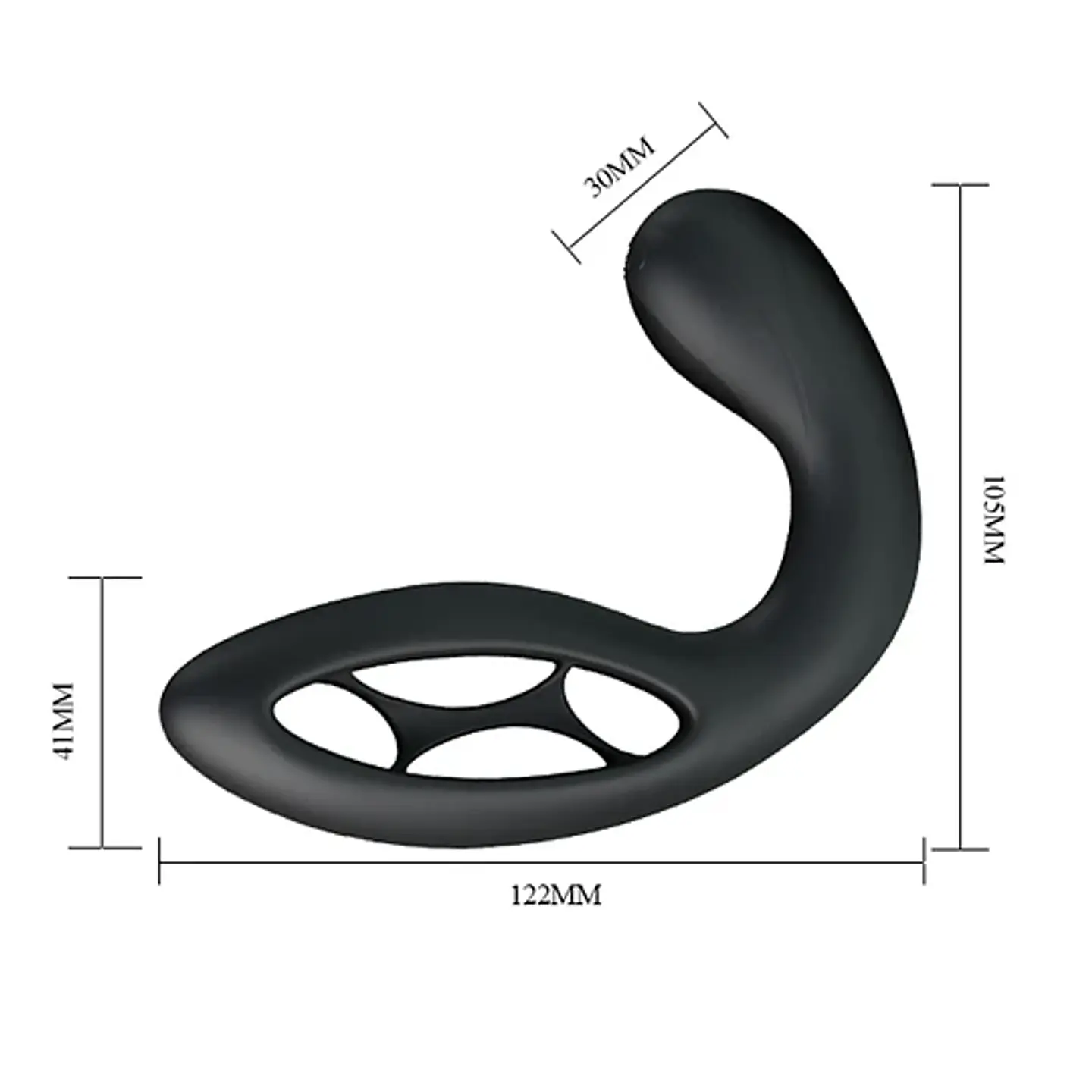 Plug Anal de estimulación prostática Recargable 4
