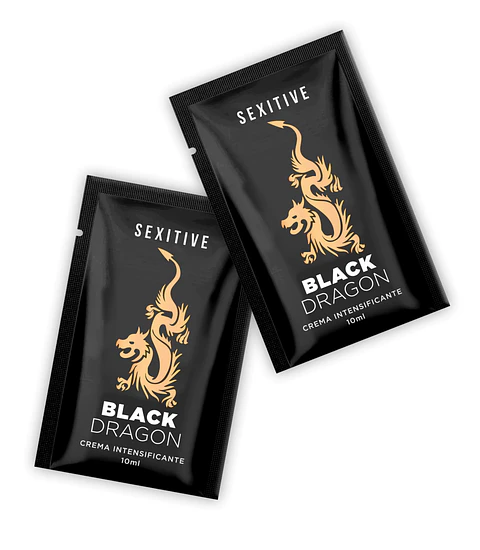 Sachet Crema Intensificante Black Dragon 10ml