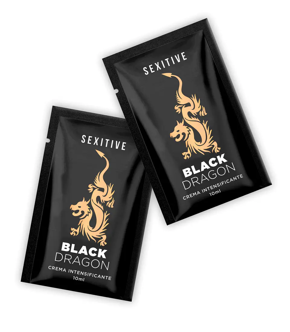 Sachet Crema Intensificante Black Dragon 10ml 1