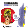 Bolita Vibradora Motion Love Balls JIVY c/ control remoto