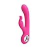 CARINA VIBRADOR DOBLE RECARGABLE - ROSA