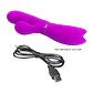 Vibrador Dual Con Movimiento Externo Pretty Love  - Miniatura 4
