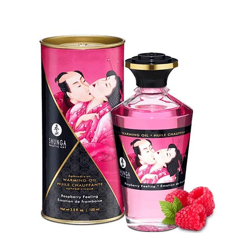 ACEITE AFRODISIACO CALOR SHUNGA - FRAMBUESA