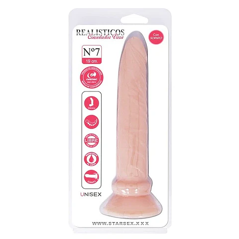 Consolador Realístico Vara Sopapo Nº7