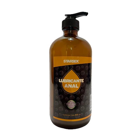 Lubricante Anal Dilatador 500ml - Vidrio
