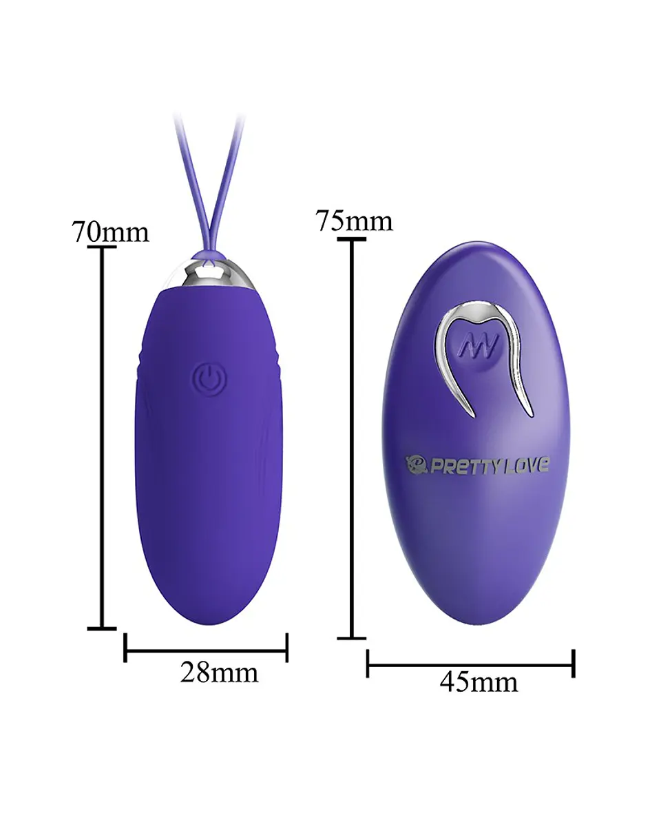 HUEVO VIBRADOR CON CON CONTROL USB 