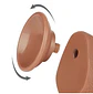 DILDO REALISTA DOBLE CAPA SLIDING-SKIN DONG 7.5 MULATO - Miniatura 4