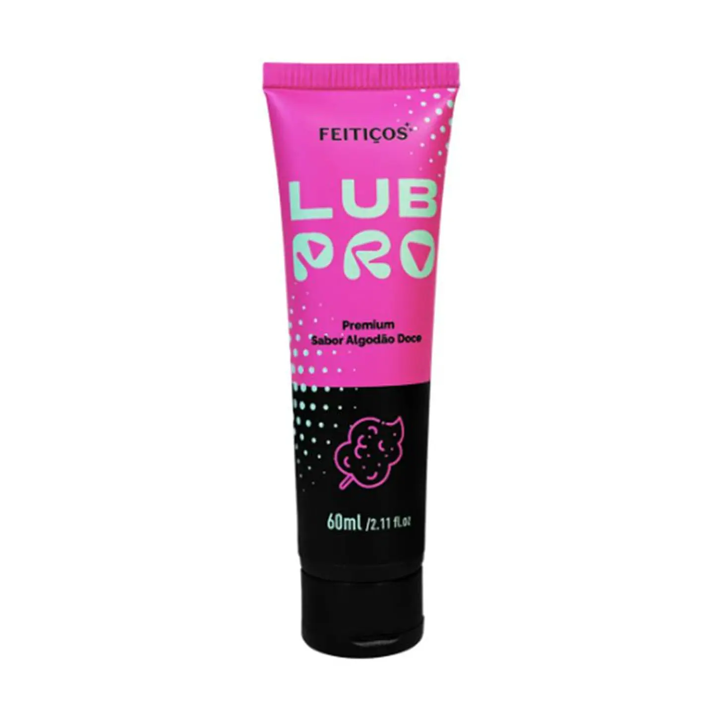 LUBPRO HOT - SABOR ALGODÓN DULCE-LUB ÍNTIMO PREMIUM - 60ml 1