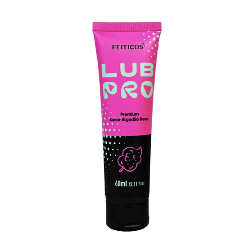 LUBPRO HOT - SABOR ALGODÓN DULCE-LUB ÍNTIMO PREMIUM - 60ml 1