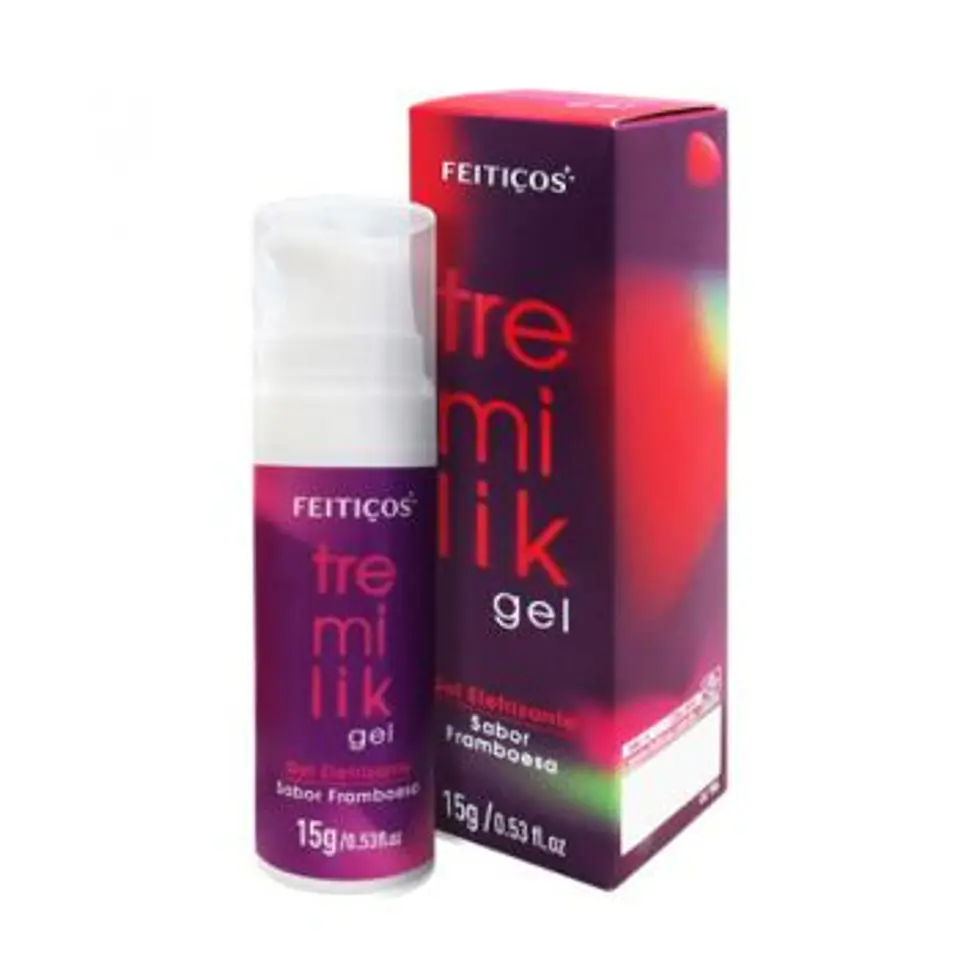 TREMILIK GEL - SABOR FRAMBUESA -CON VIBRAMAX 15g 1
