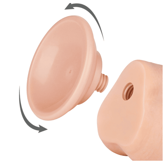 DILDO REALISTA DOBLE CAPA SLIDING - SKIN 8.5