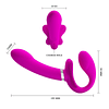 Valerie Strapless Vibrador Doble