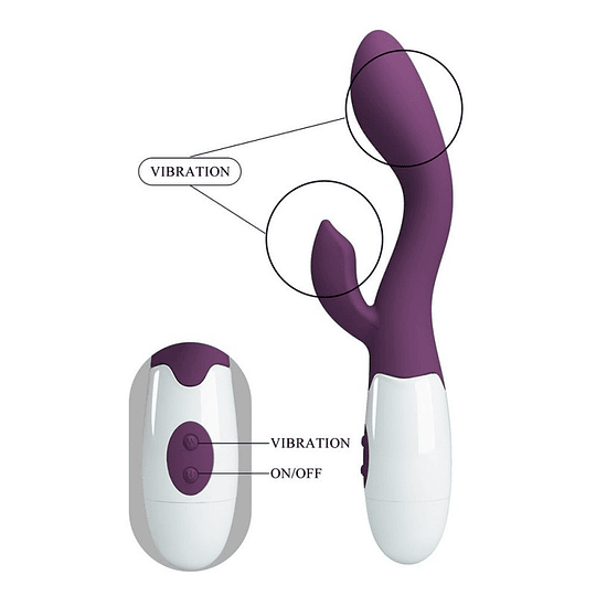 Vibrador Dual Pretty Love 