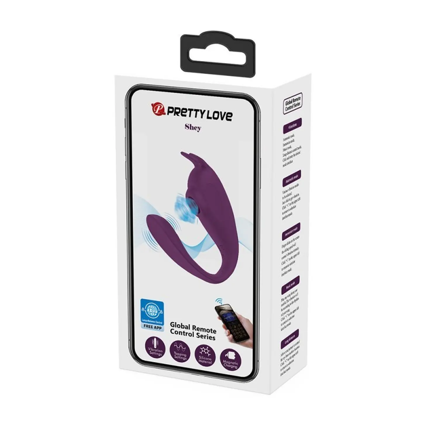 VIBRADOR Y SUCCIONADOR PRETTY LOVE 