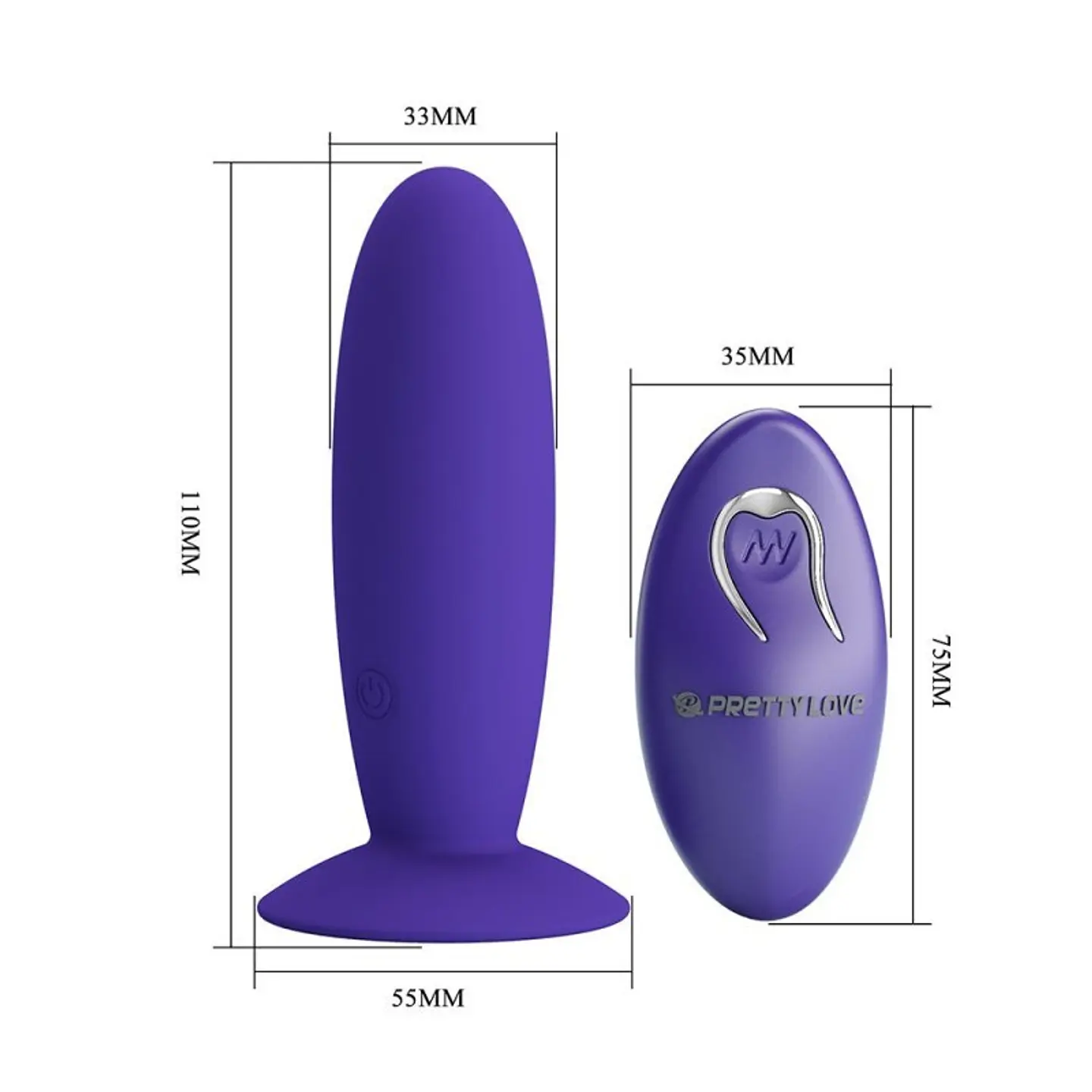 Youth Plug Anal con Control Remoto USB 5