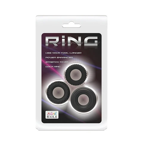 SET ANILLO DE SILICONA RING