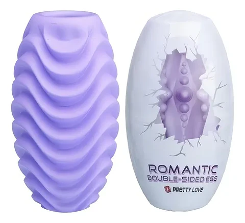 HUEVO MASTURBADOR REVERSIBLE - ROMANTIC