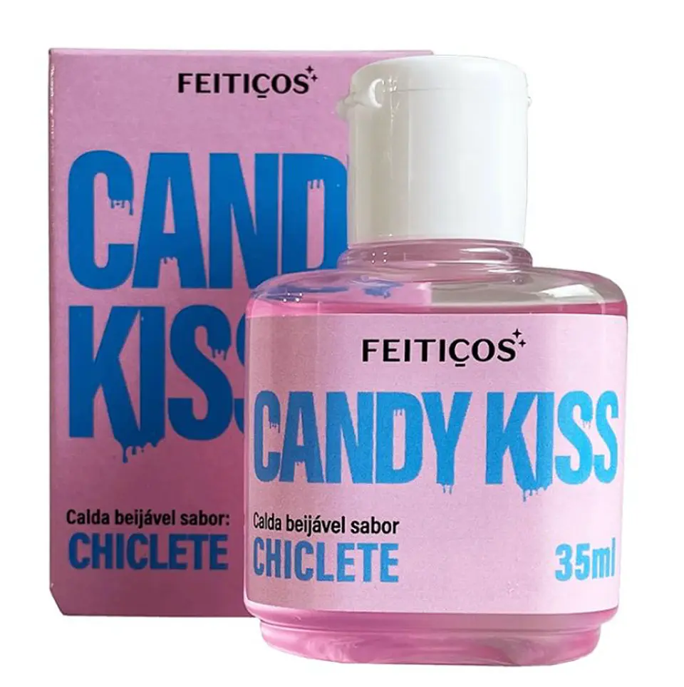 LUBRICANTE COMESTIBLE CANDY KISS - CHICLE DULCE 35ml 1
