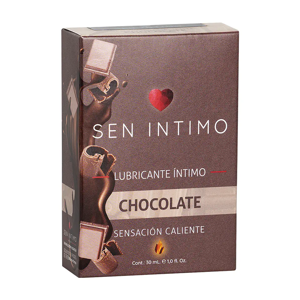 Lubricante Sabor Chocolate – Efecto Calor 30ml Sen Intimo 3