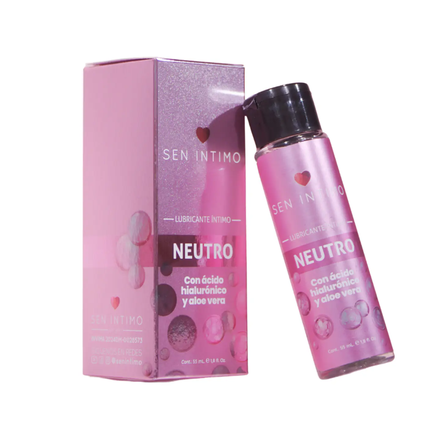 Lubricante Neutro con Ácido Hialurónico y Aloe Vera SEN INTIMO 1