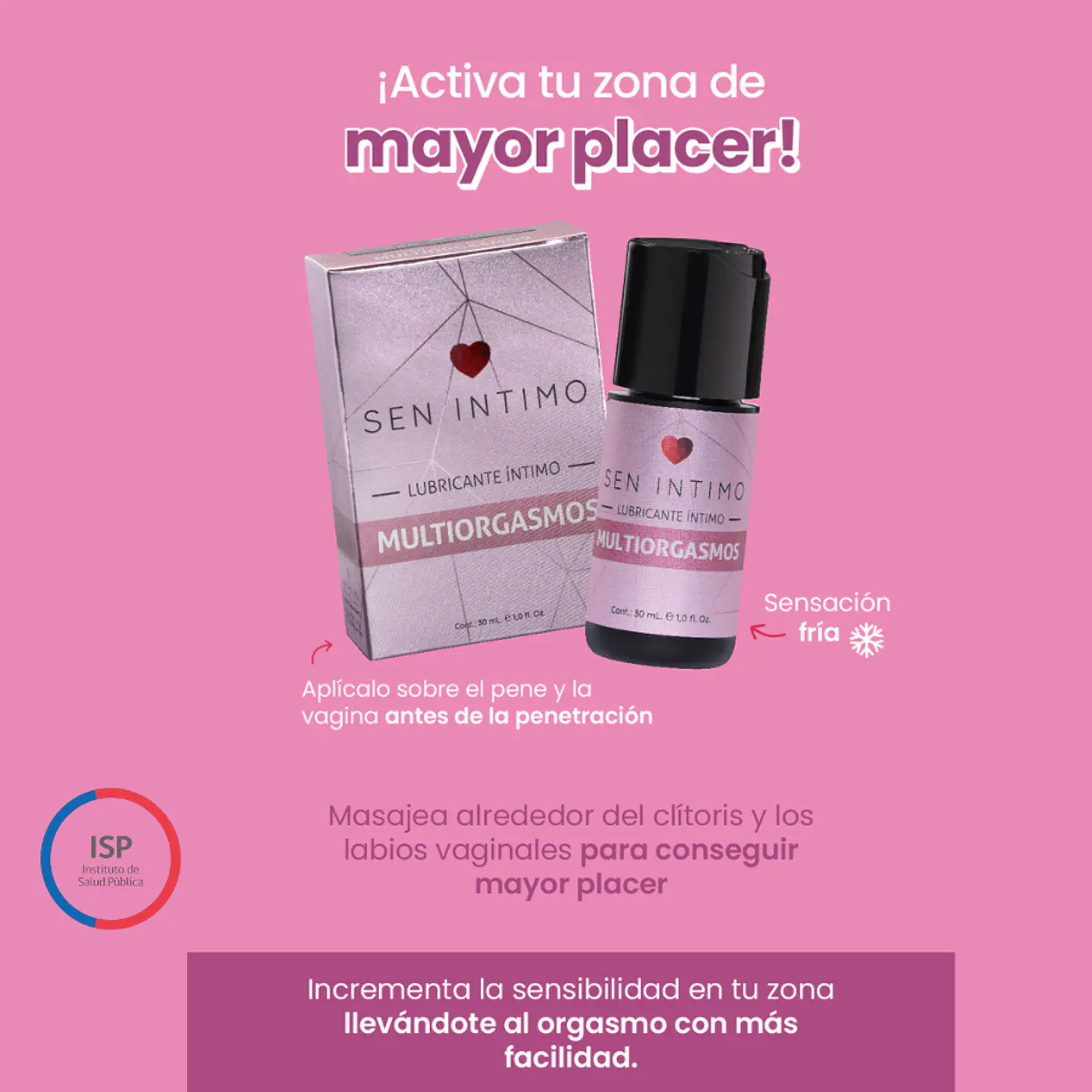 Lubricante intimo Multiorgasmos Sen Intimo 2