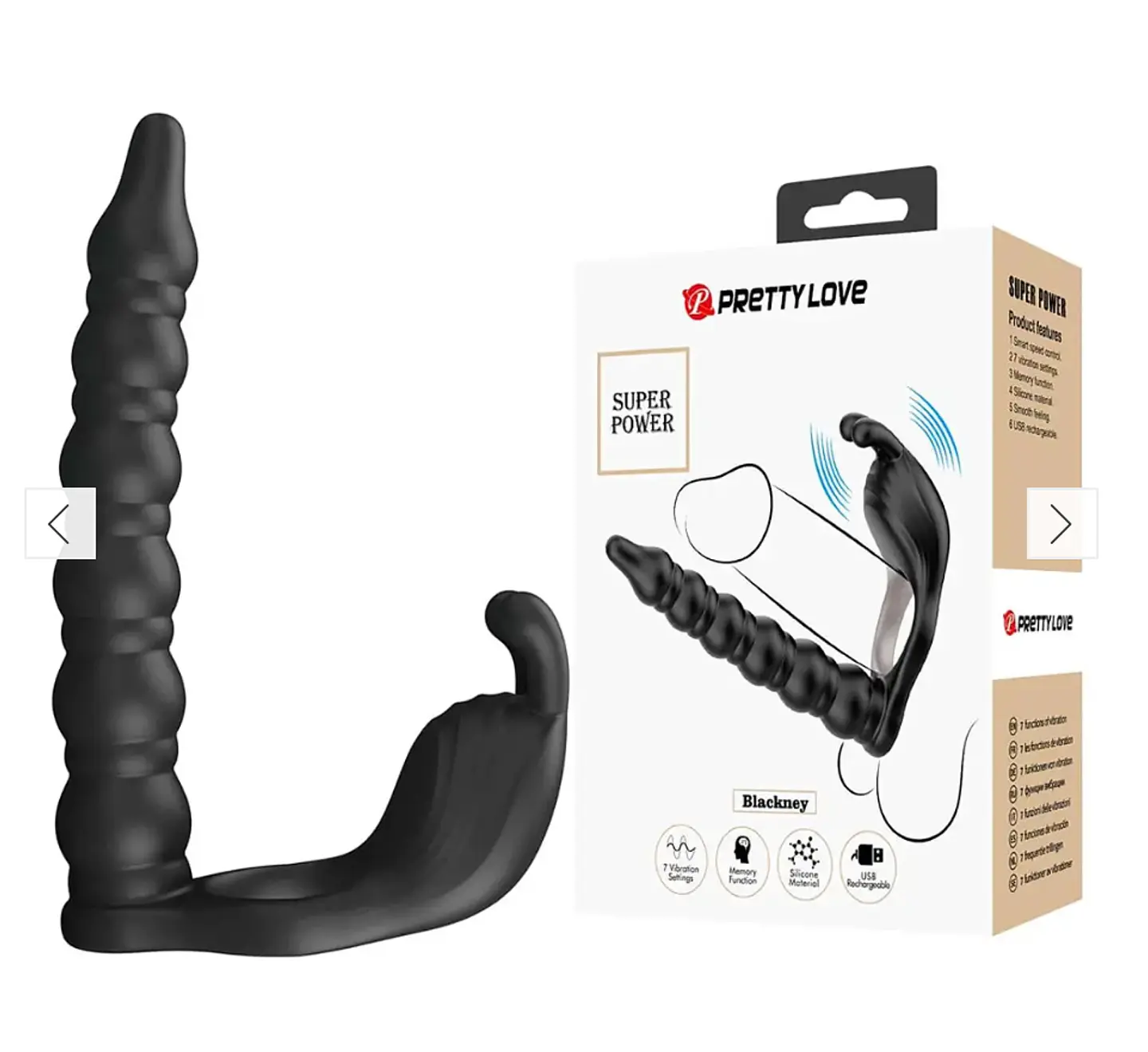 Anillo vibrador doble penetración blackney  1