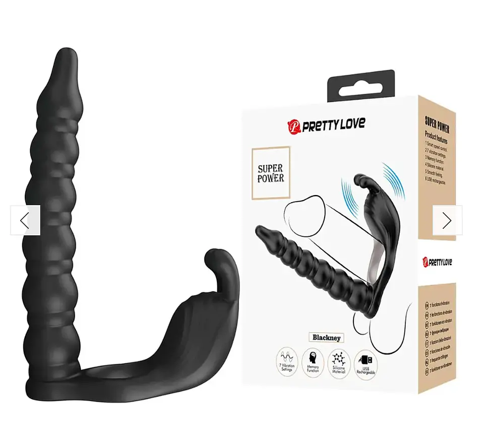 Anillo vibrador doble penetración blackney  1