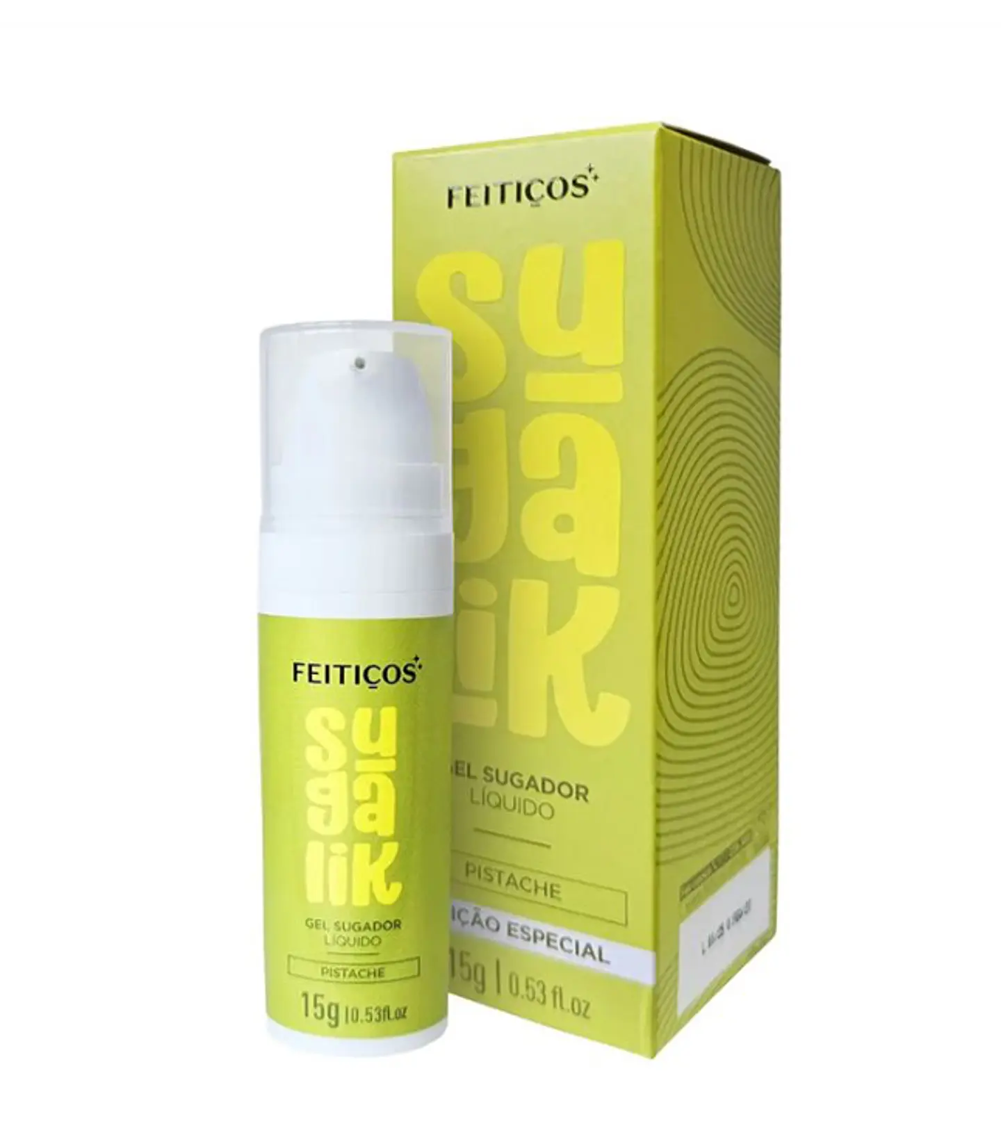 SUGALIK- SUCCIONADOR LÍQUIDO- PISTACHO 15 g 1