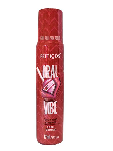 ANTIARCADA ORAL VIBE SPRAY GARGANTA PROFUNDA- FRUTILLA 17 ml