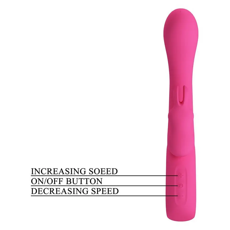Novak Vibrador Dual Pretty love  Recargable 4