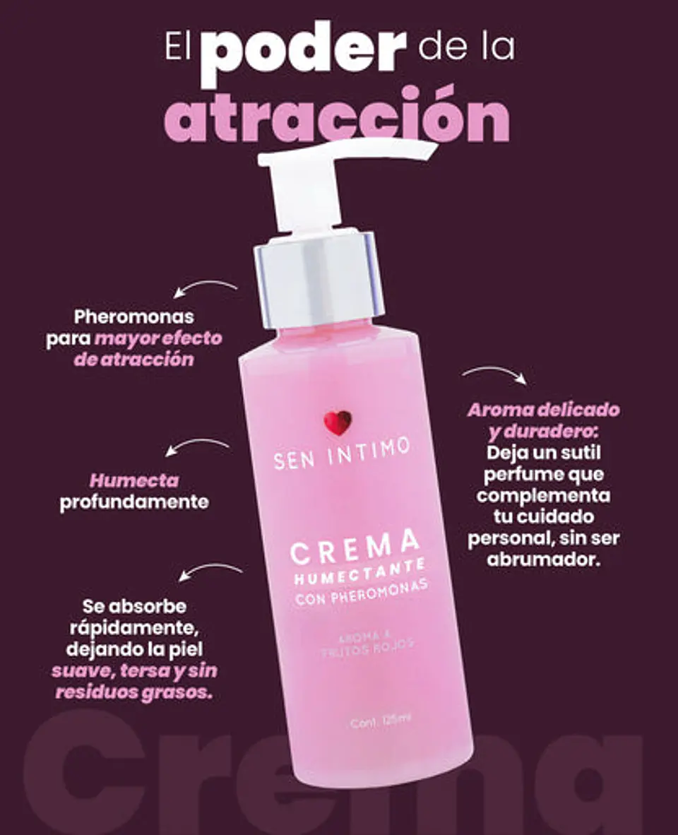 Crema Humectante con Feromonas 125ml 3