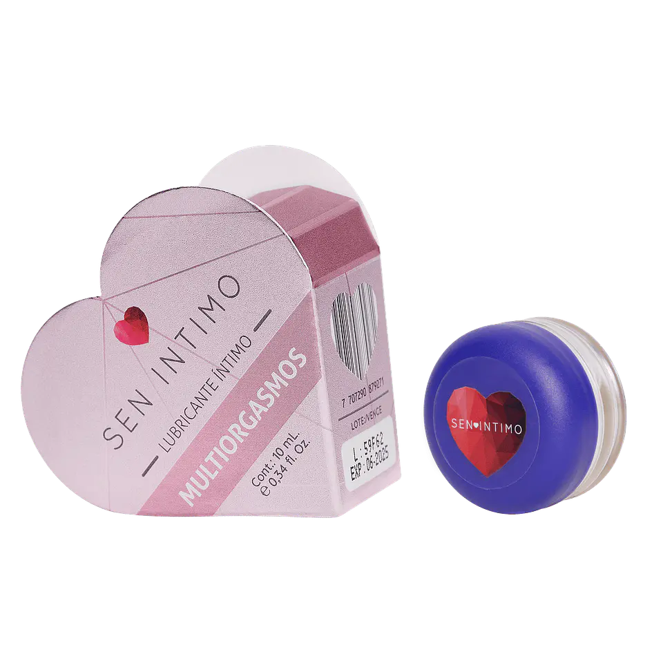 Lubricante intimo Multiorgasmos Sen Intimo 10 ml 1