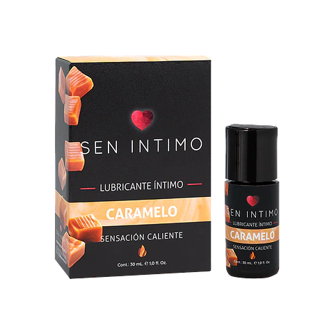 Lubricante Efecto calor - Sabor Caramelo Sen Intimo 30ml